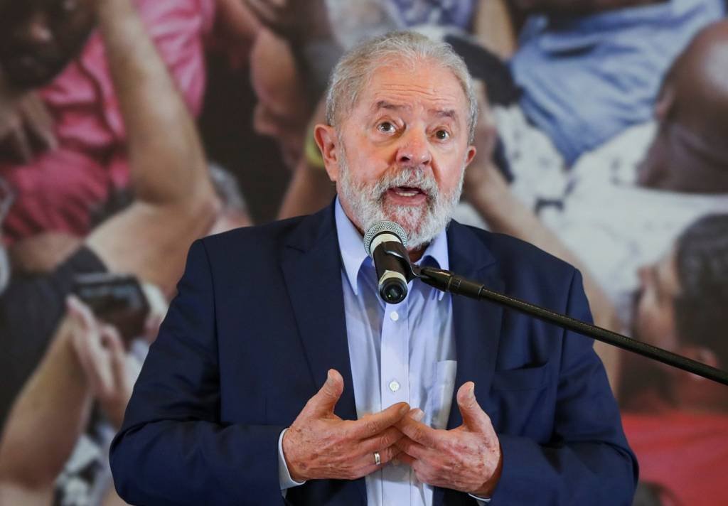 Lula: candidato ao Palácio do Planalto voltou a criticar as privatizações (Amanda Perobelli/Reuters)