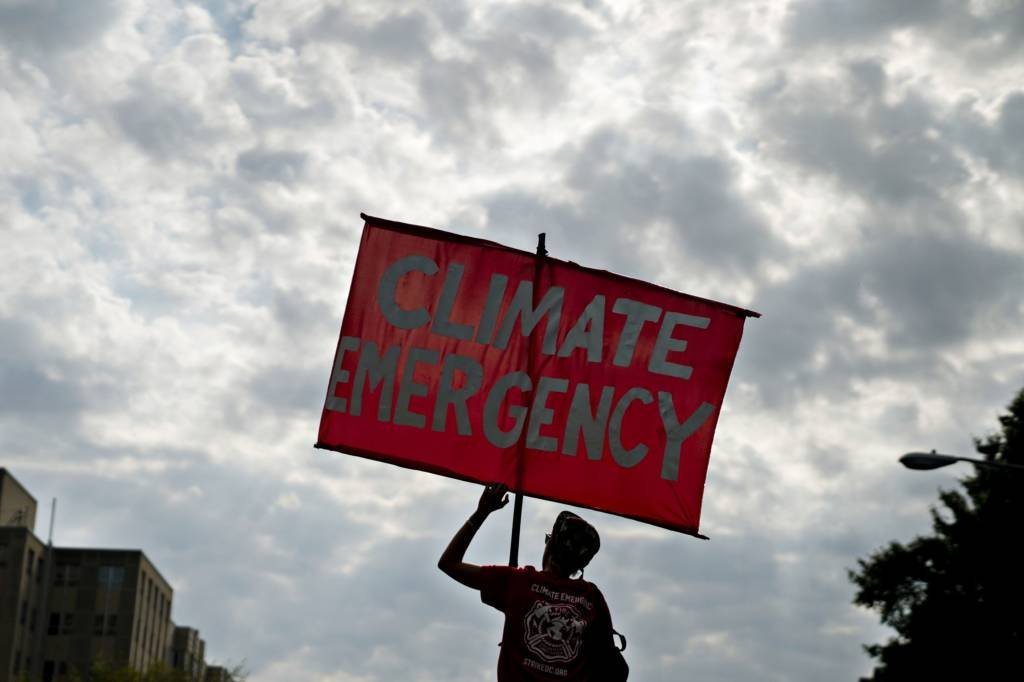 Treinamento será oferecido para ativistas de clima (Andrew Harrer/Bloomberg)