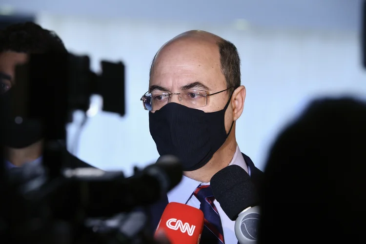 Wilson Witzel: o ex-governador perdeu o cargo no fim de abril, quando, por dez votos a zero, o Tribunal Misto confirmou seu impeachment (Edilson Rodrigues/Agência Senado)
