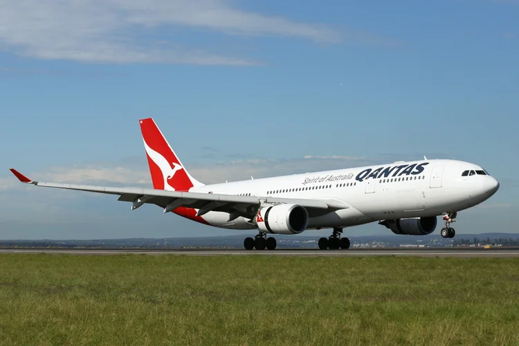 Prêmio: dez passageiros serão sorteados para receber um ano de viagens grátis (Qantas Airways/Divulgação)