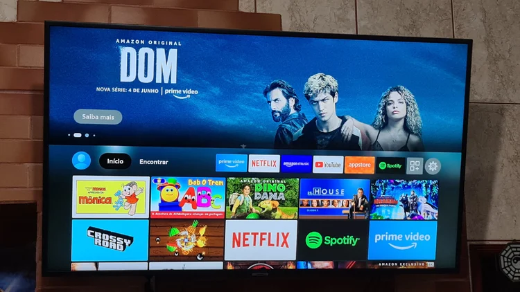 Amazon Firestick 4k: aparelho oferece conexão Wi-Fi e sistema operacional a TVs (EXAME/Exame)