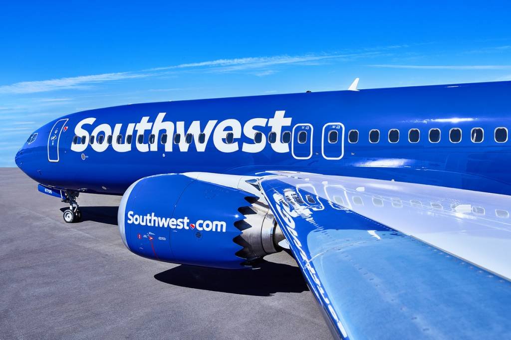 Planos futuros: queridinha nos EUA, a companhia poderá voar para o Brasil nos próximos anos (Divulgação/Southwest Airlines)