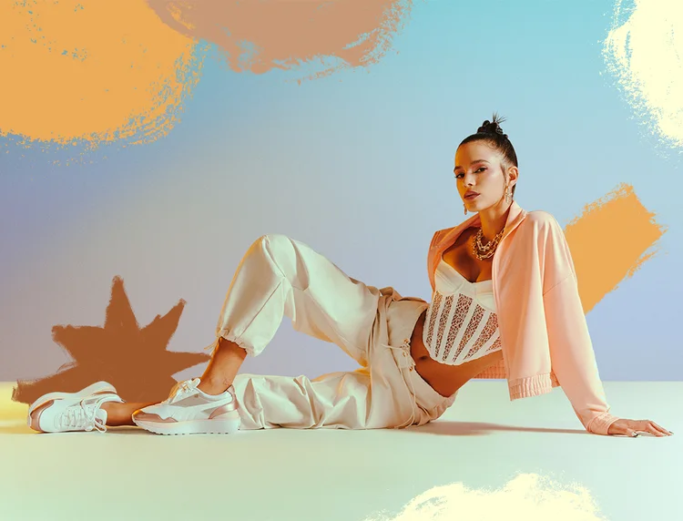 Bruna Marquezine para a campanha da Puma.  (Puma/Divulgação)