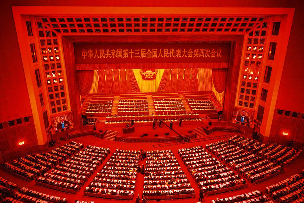 Congresso do Partido Comunista Chinês: a longevidade da legenda que reúne 90 milhões de membros é fruto de pulso firme com os críticos e de flexibilidade diante das demandas da sociedade (Kevin Frayer/Getty Images)