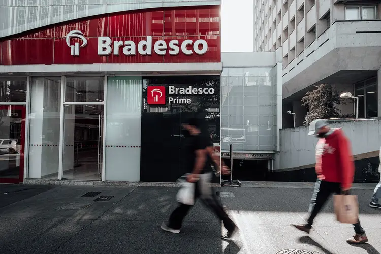 Agência Bradesco na Avenida Paulista, em São Paulo. (Eduardo Frazão/Exame)