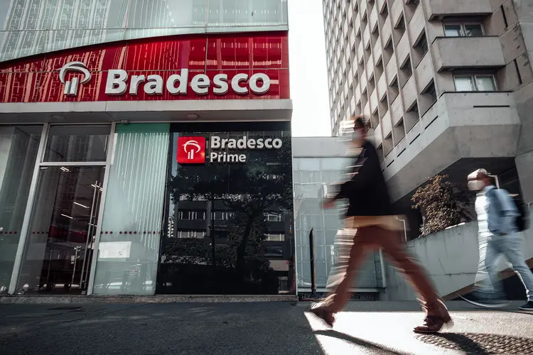 Bradesco: resultado do banco segue pressionado pela inadimplência (Eduardo Frazão/Exame)