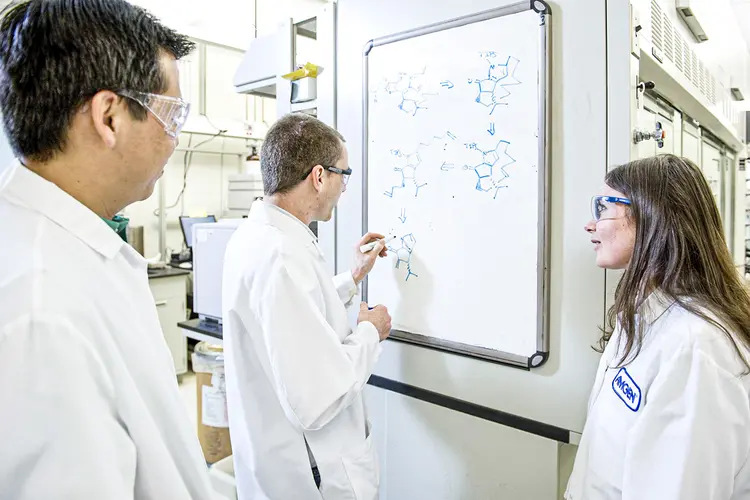 Laboratório da Amgen em Thousand Oaks, no estado americano da Califórnia: empresa lançou seu primeiro biossimilar no mercado brasileiro em 2019 (Amgen/Divulgação)