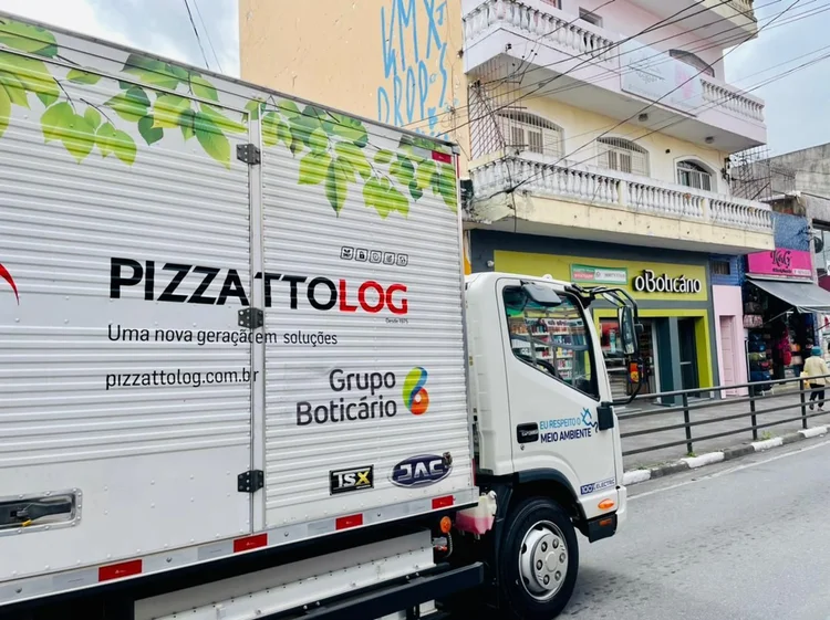 Veículo elétrico do Boticário: empresa quer entregas limpas até 2025 (O Boticário/Divulgação)