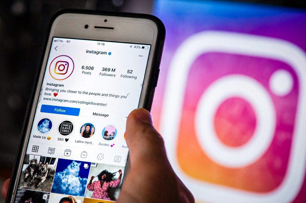 Instagram: rede social começou a ter sua operação normalizada após ficar fora do ar. (Lorenzo Di Cola/NurPhoto/Getty Images)