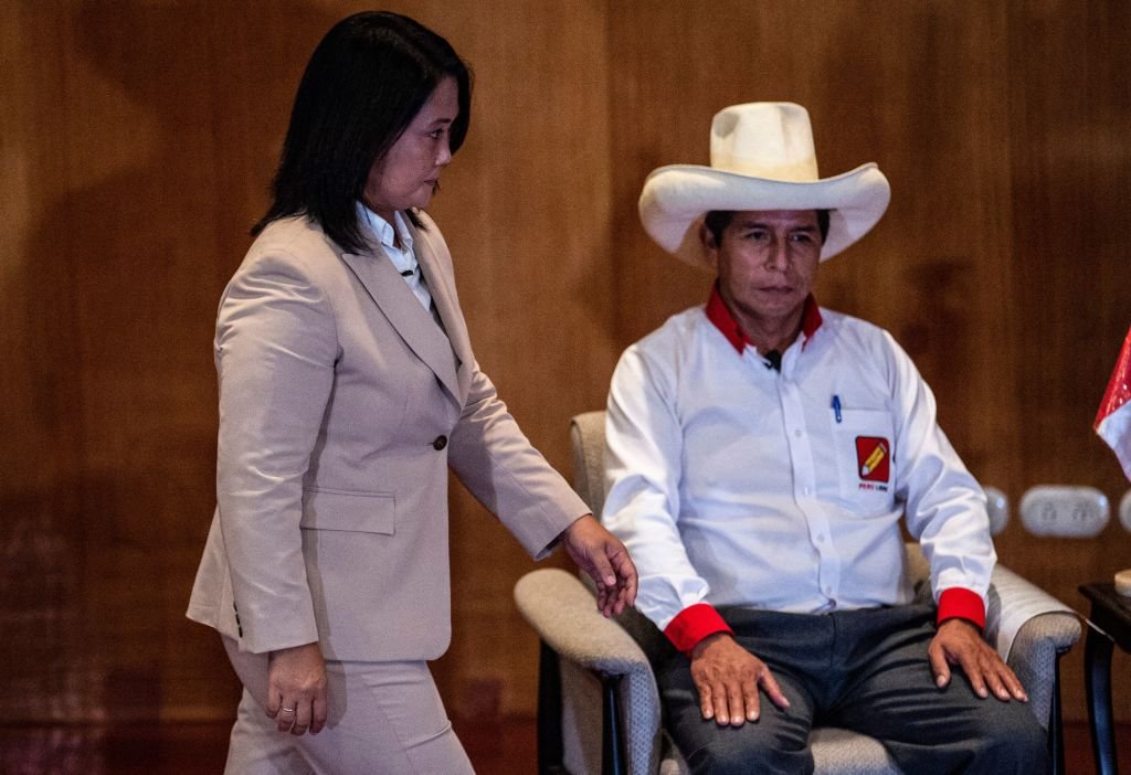 Peru: Keiko Fujimori reconhece vitória de Castillo em 2º turno