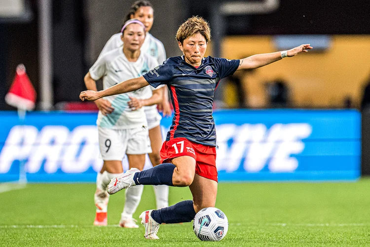 Kumi Yokoyama, da Seleção Japonesa. (Brad Smith/Getty Images)