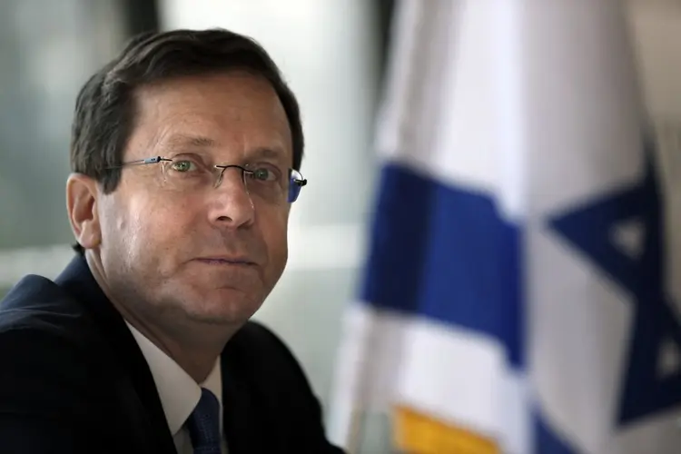 Herzog: de acordo com presidente de Israel, o Hamas "não segue as regras" (THOMAS COEX/AFP)