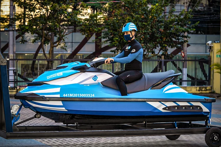 Novidade: jet ski começará a atuar neste verão em São Paulo (Porto Seguro/Divulgação)