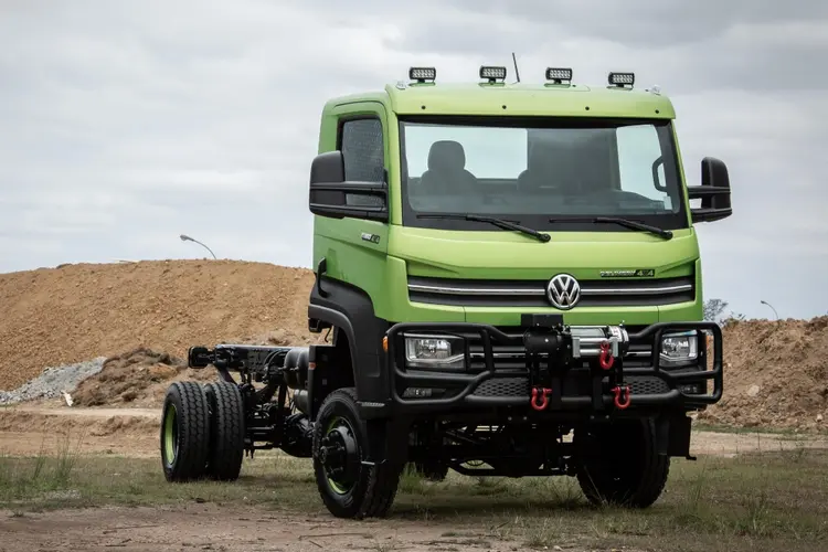 Caminhão da Volkswagen: marca alemã lança programa de assinatura de caminhões (Volkswagen/Divulgação)