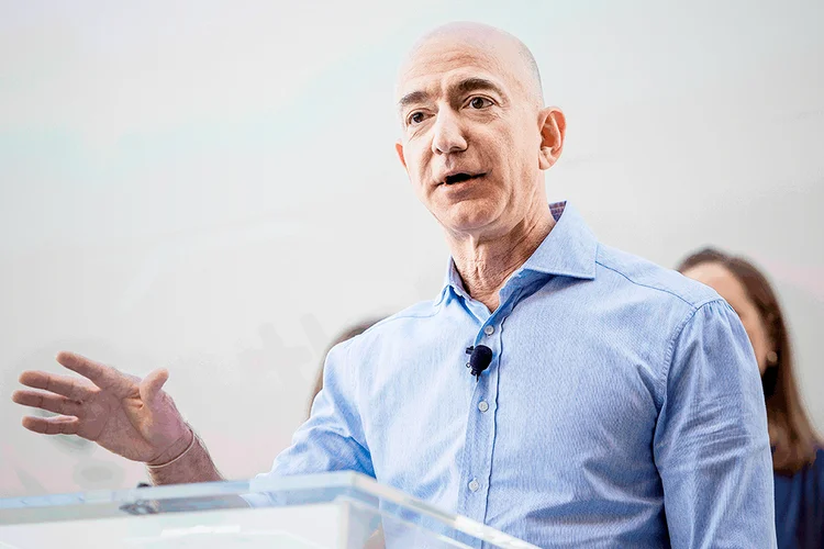 O fundador e CEO da Amazon (AMZO34), Jeff Bezos (MediaNews Group/Getty Images)