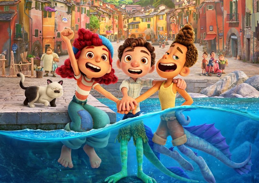Claudia Raia e filha Sophia irão dublar nova animação 'Luca' da Pixar