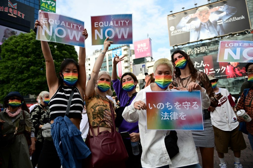 Coletivo LGTB protesta em Tóquio pedindo por leis que os proteja