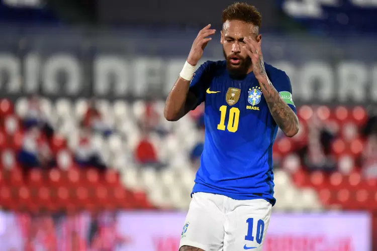 Neymar: jogadores da seleção cogitaram não participar da Copa América. (Christian Alvarenga/Getty Images)