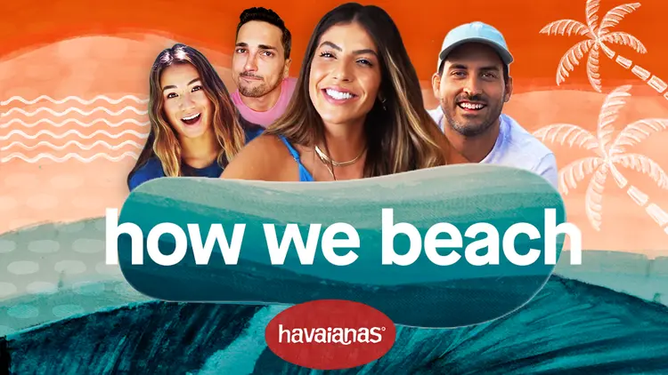 "How We Beach", o novo canal da Havaianas no YouTube. (Havaianas/Divulgação)
