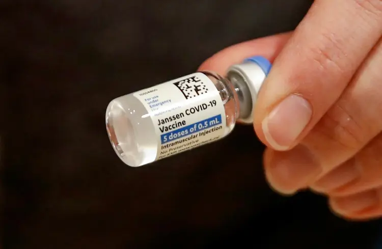Dose da vacina Johnson & Johnson contra o coronavírus. (AFP/AFP)