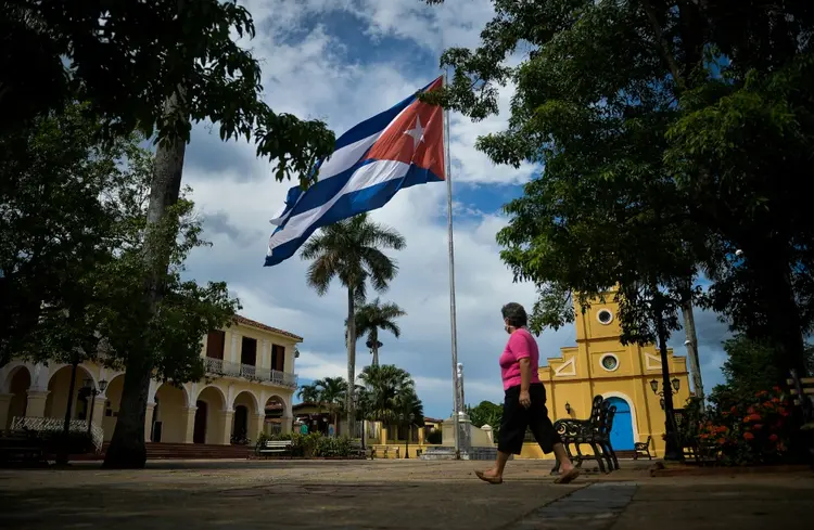 Cuba celebra seu Dia do Orgulho em 17 de maio, dentro de uma jornada anual que dedica ao resgate dos direitos dessa comunidade, liderada pelo Centro Nacional de Educação Sexual. (AFP/AFP)