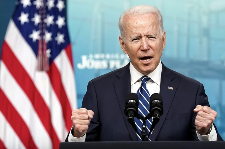 Joe Biden, presidente dos Estados Unidos. (Kevin Lamarque/Reuters)
