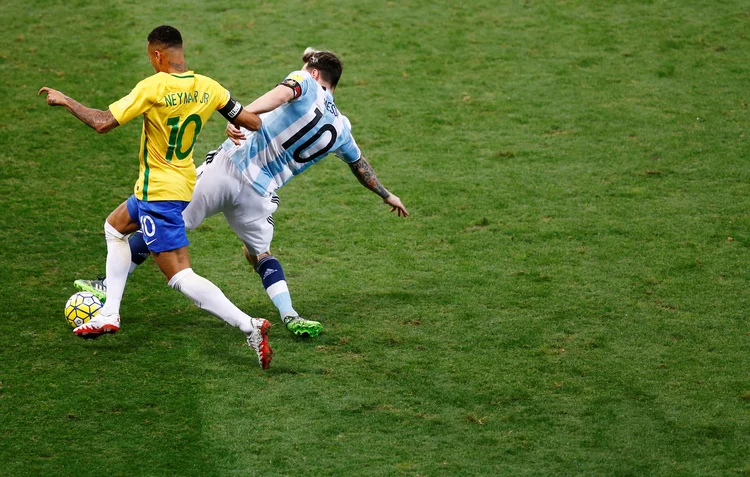 Final da Copa América, entre Brasil e Argentina, disputada a partir das 21h no Maracanã (Ricardo Moraes/Reuters)