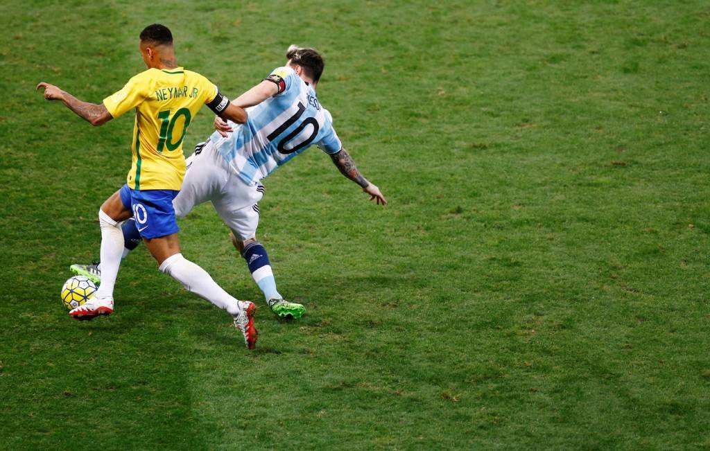 Final da Copa América, entre Brasil e Argentina, disputada a partir das 21h no Maracanã (Reuters/Ricardo Moraes)