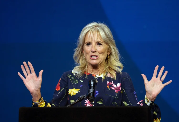 Jill Biden: primeira-dama dos EUA vai às Olimpíadas (Joe Skipper/Reuters)
