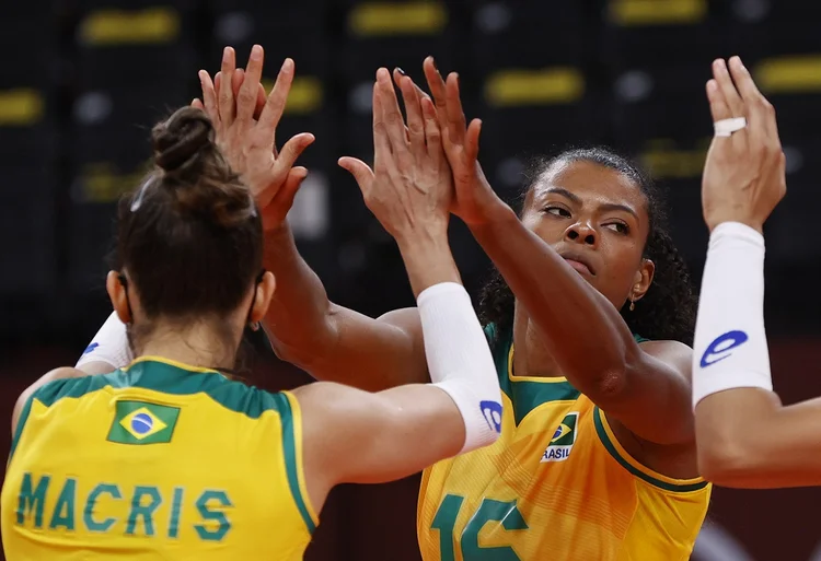 Vôlei: seleção brasileira venceu República Dominicana e Coreia do Sul antes de chegar à final (Reuters/Reuters)