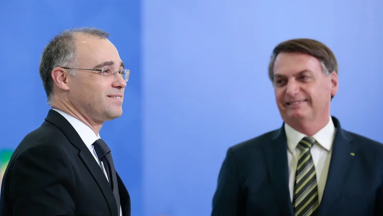 André Mendonça e Jair Bolsonaro. (Carolina Antunes/PR/Flickr)