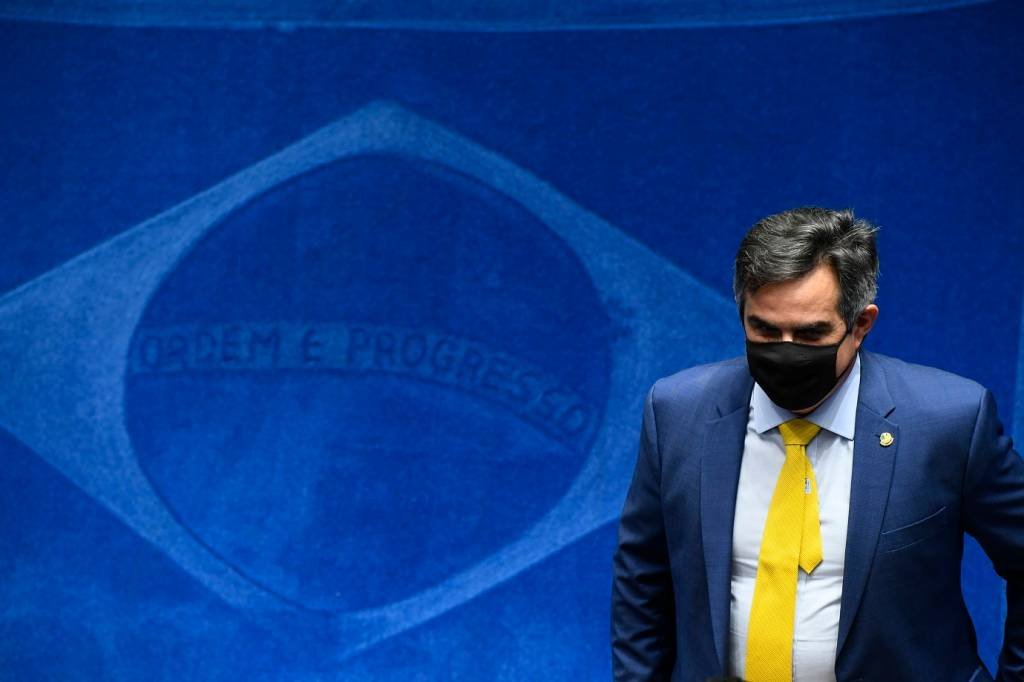 Ciro Nogueira: um dos principais líderes do Centrão, Ciro Nogueira aproximou-se de Bolsonaro em 2020 e desde então é um dos principais interlocutores do presidente no Congresso (Marcos Oliveira/Agência Senado/Flickr)