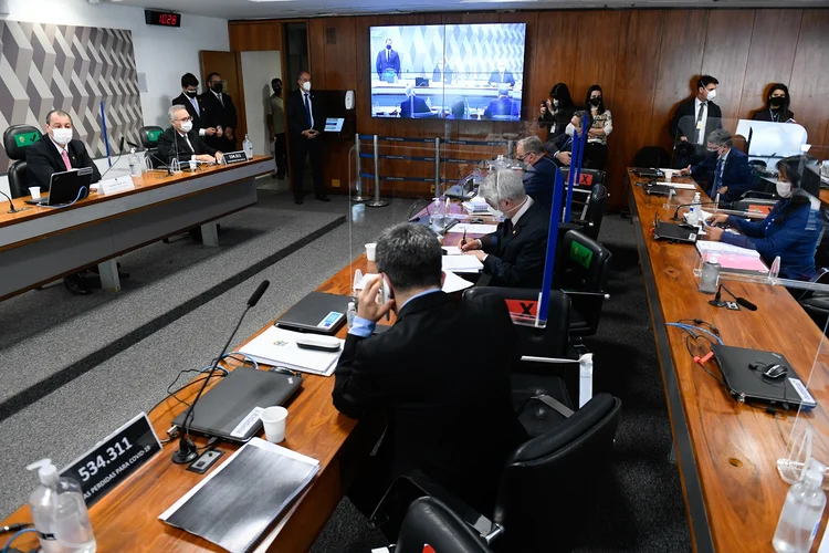 A CPI tem ampliado as investigações sobre suspeitas de irregularidades do governo na compra de vacinas contra covid-19 (Marcos Oliveira/Agência Senado/Flickr)