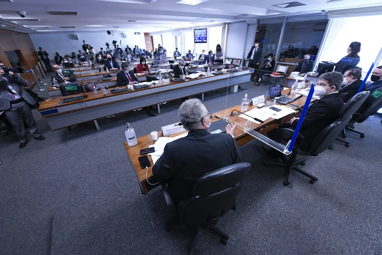 CPI da Covid no Senado (Edilson Rodrigues/Agência Senado/Flickr)