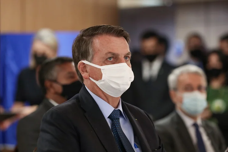 Jair Bolsonaro: a eleição está configurada de modo amplamente desfavorável ao presidente. (Marcos Corrêa/PR/Flickr)