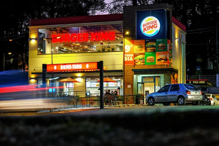 Burger King: marca registrou recorde de vendas digitais no terceiro trimestre de 2021, totalizando 231,4 milhões de reais (Eduardo Frazão/Exame)