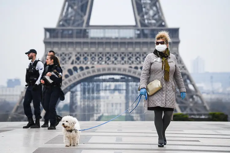 França: o país vive a quarta onda de infecções por coronavírus, declarou o governo.  (Pascal Le Segretain/Getty Images)