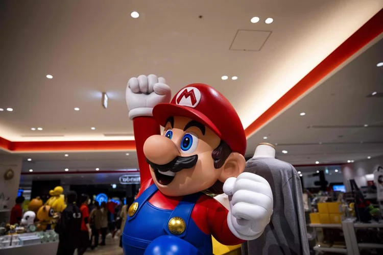 Super Mario 64: jogo clássico foi a primeira vez que o personagem apareceu em 3D (BEHROUZ MEHRI/AFP/Getty Images)