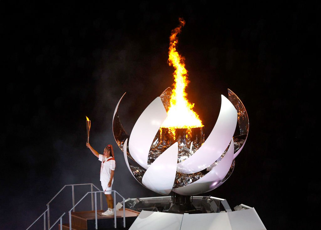 Veja as melhores fotos da Cerimônia de Abertura dos Jogos Olímpicos de  Tóquio – LANCE!