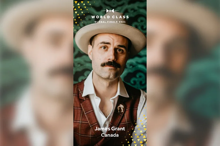 James Grant, do Canadá: bartender foi o grande vencedor da 12ª edição do campeonato (Diageo/Divulgação)