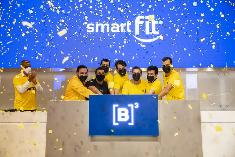 Smart Fit abriu capital na bolsa brasileira em julho passado | Foto: Cauê Diniz/B3/Divulgação (Cauê Diniz/B3/Divulgação)