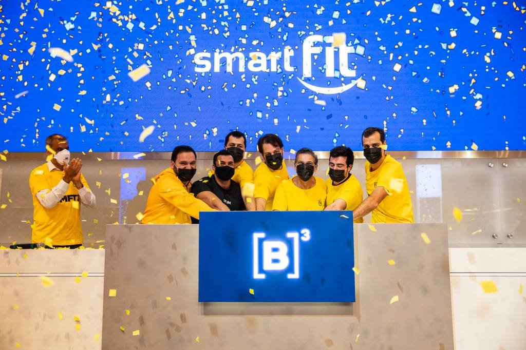 Smart Fit abriu capital na bolsa brasileira em julho passado | Foto: Cauê Diniz/B3/Divulgação (Cauê Diniz/B3/Divulgação)