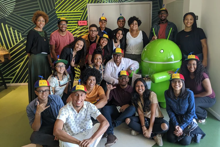 Primeira turma de estagiários Next Step: em setembro, o programa chega a Belo Horizonte (Google/Divulgação)