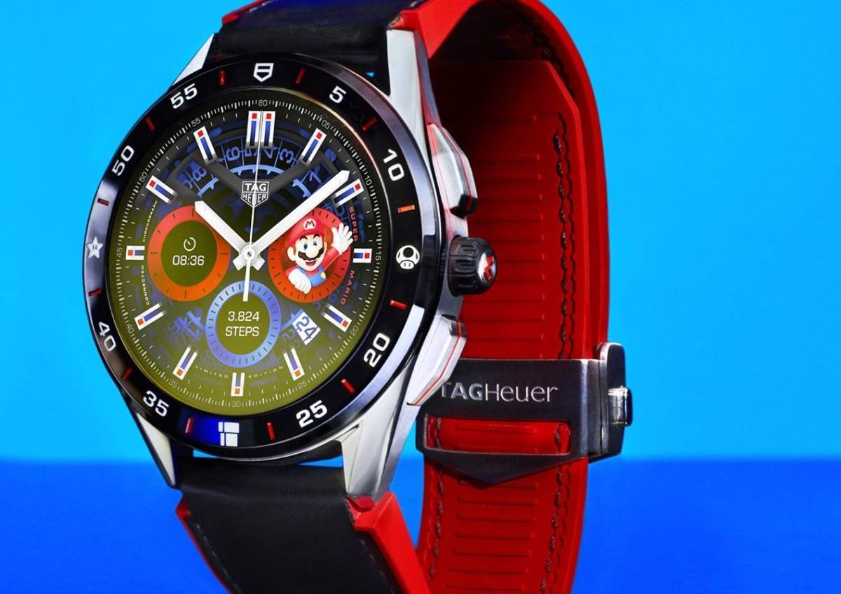 Luxo pop TAG Heuer e Nintendo lan am rel gio do Super Mario