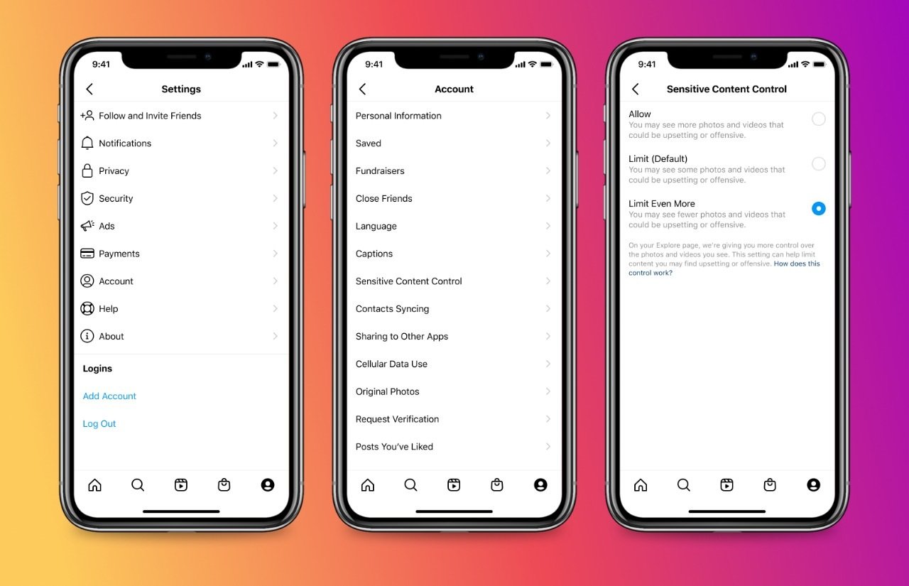 Instagram: O conteúdo sensível deixa o poder de escolha para o usuário?
