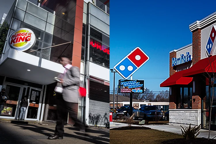 Restaurantes dao Burger King e Domino's em São Paulo (Eduardo Frazão/Exame)