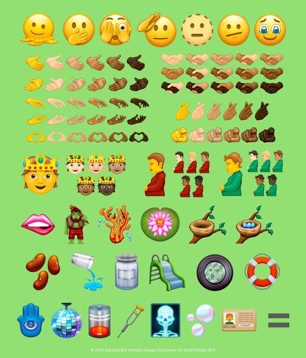 Projeto de novos emojis permite mudança de sexo, cor de cabelo e mais