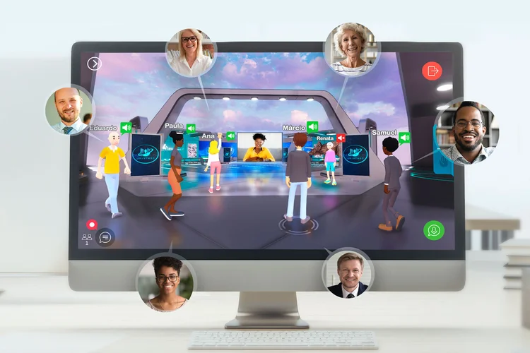 Flex Interativa: plataforma de realidade virtual da empresa é chamada Flex Universe (Flex Interativa/Divulgação)