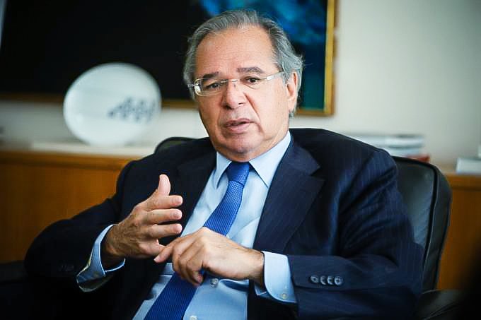 Guedes vai participar do Fórum Econômico Mundial (Getty Images/Bloomberg / Colaborador)