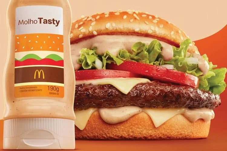 McDonald's lança molho Tasty em frasco de 190 gramas (McDonald's/Divulgação)